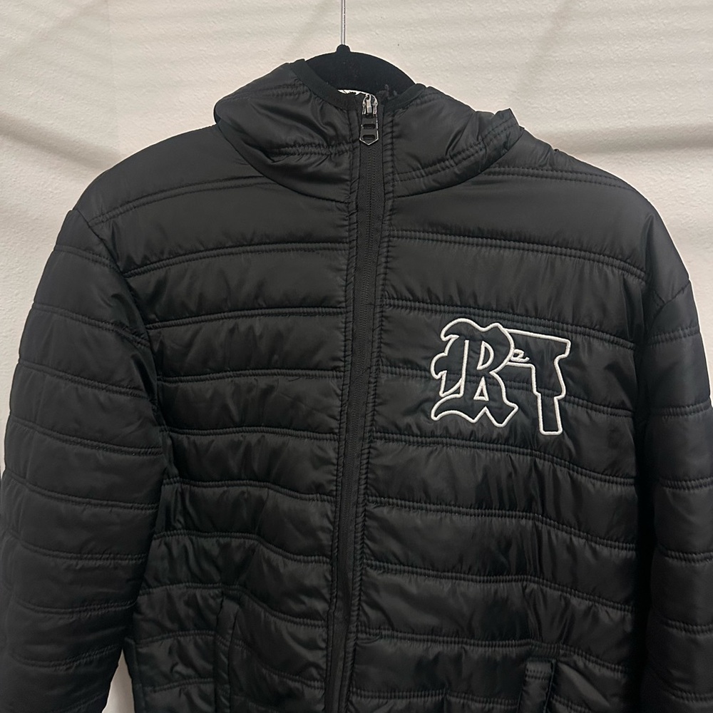Black Puffer Jacket for Men